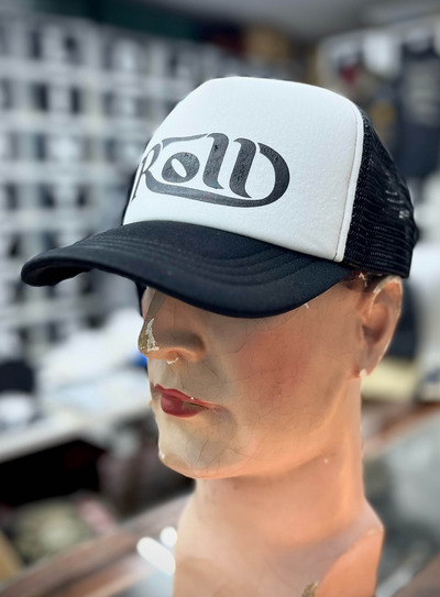 ROLL Cursive-Logo Mesh Cap | PRODUCTS | ROLL